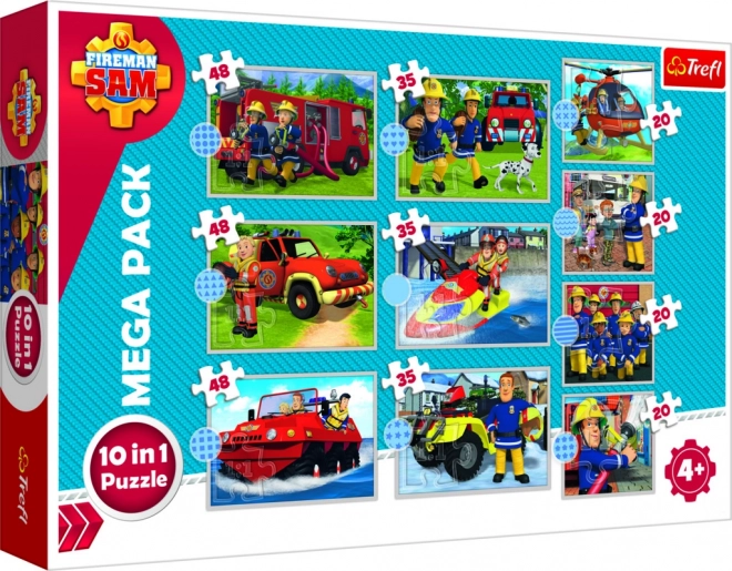 Mega Puzzle Pack Feuerwehrmann Sam