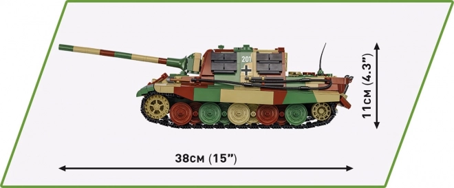 Jagdpanzer Tiger II Modellbausatz COBI