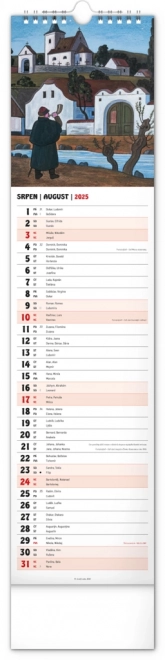 Notique Wandkalender Josef Lada 2025