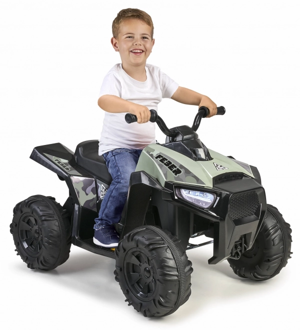 Feber Elektro-Quad 12V für Kinder im Camouflage-Design