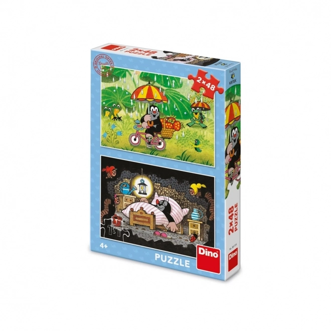 Maulwurf Tag Puzzle Set für Kinder