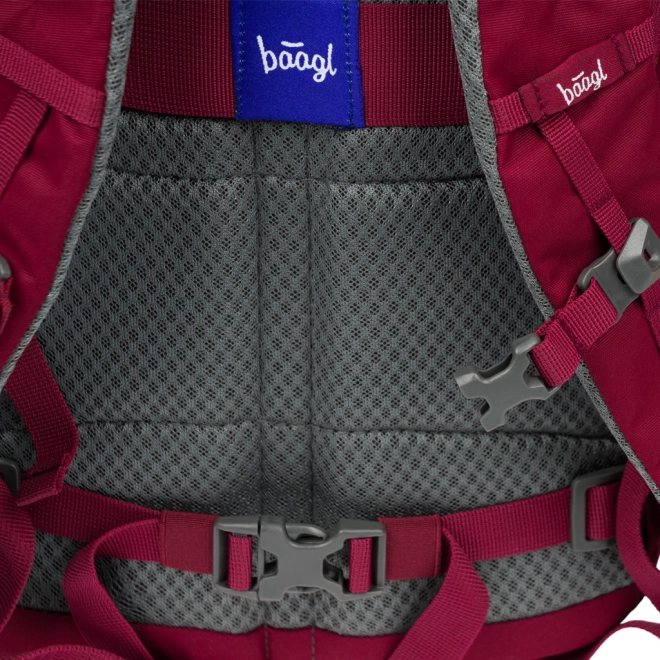 Baagl Rucksack Dash Burgunderrot
