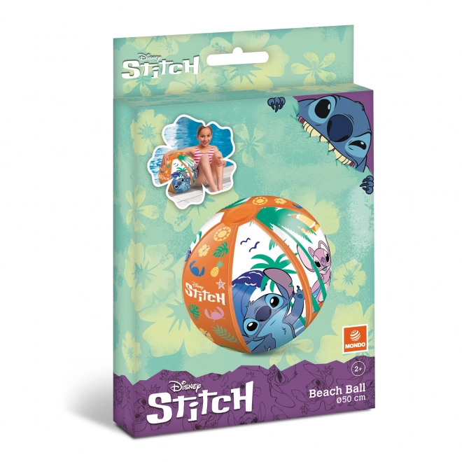 Aufblasbarer Ball mit Stitch-Motiv 50 cm