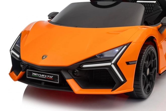 Kinder Elektroauto Lamborghini Revuelto orange