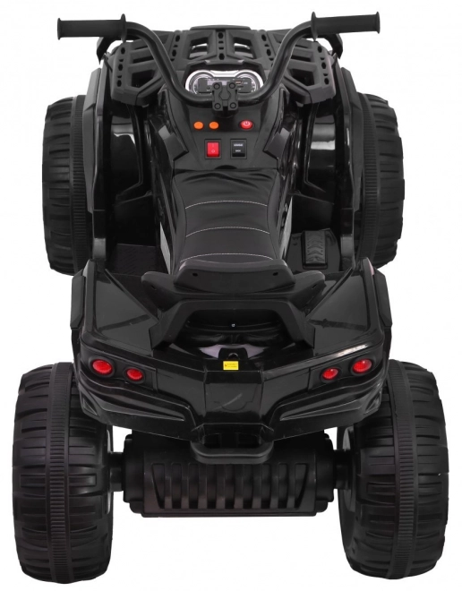 Quad ATV 2,4GHz mit Batterie für Kinder schwarz + Fernbedienung + EVA-Räder + Radio MP3 + sanfter Start