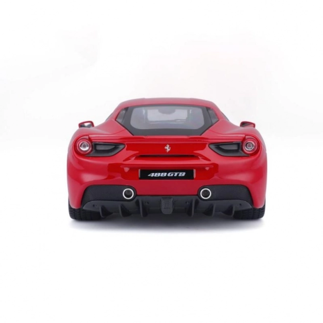 Bburago Ferrari 488 GTB Modellauto Rot