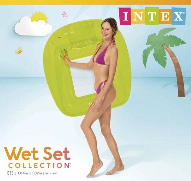 Intex Transparenter Schwimmsitz