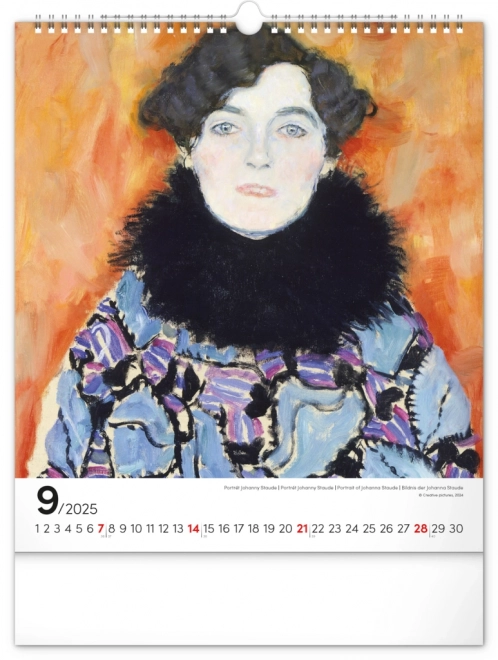 Wandkalender Gustav Klimt 2025