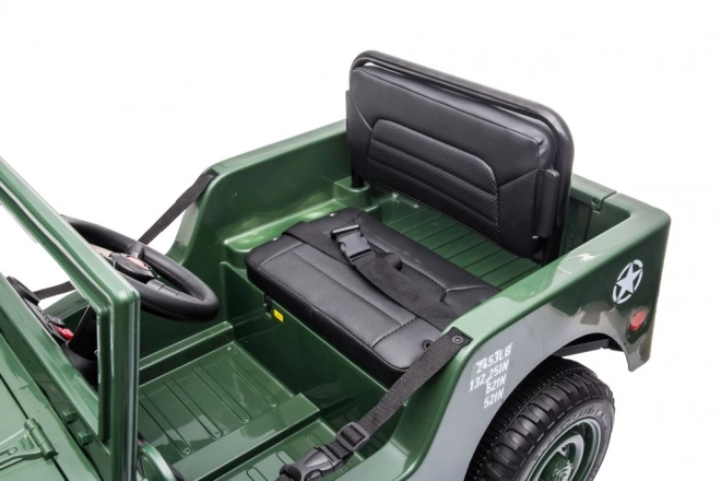 Elektroauto für Kinder 4x4 Armeegrün