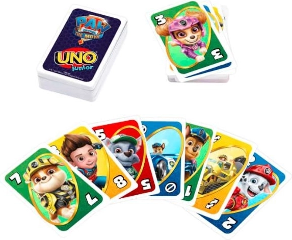 Große Zahlen und PAW-Patrol-Figuren