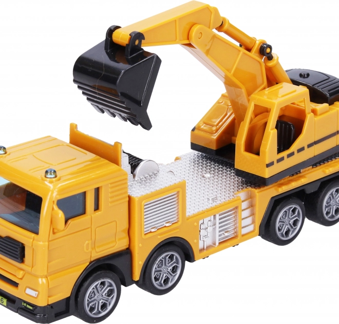 Spielzeug-Bagger 17 cm mit beweglichem Arm
