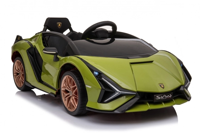 Lamborghini SIAN Kinderauto mit Batterie und Fernbedienung – Grün
