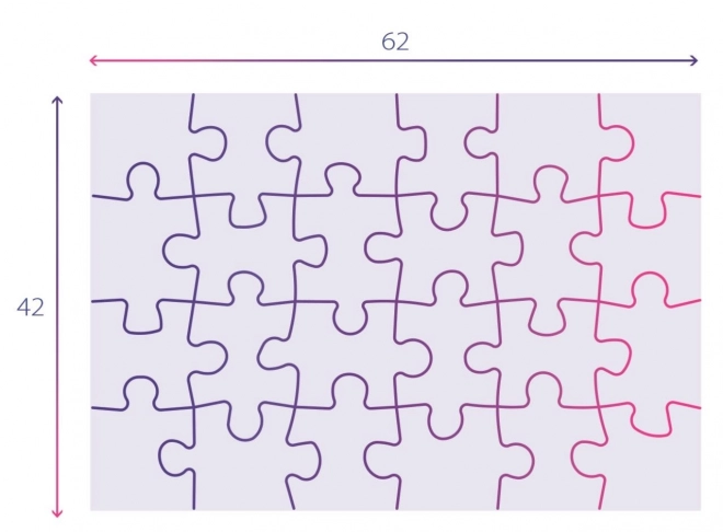 Clementoni Puzzle Fröhliche Einhörner Maxi 24 Teile