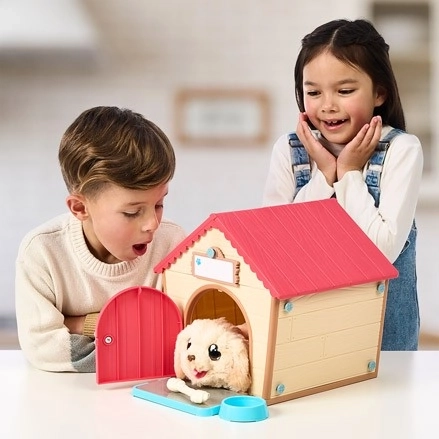 Interaktive Plüschfigur Little Live Pets Hund mit Haus
