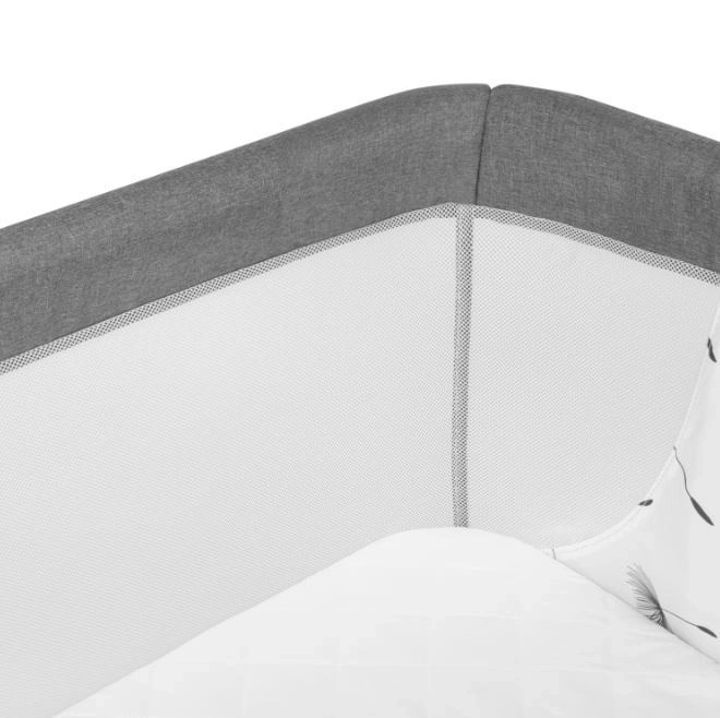 Babybett Leonie Plus Grau Stein
