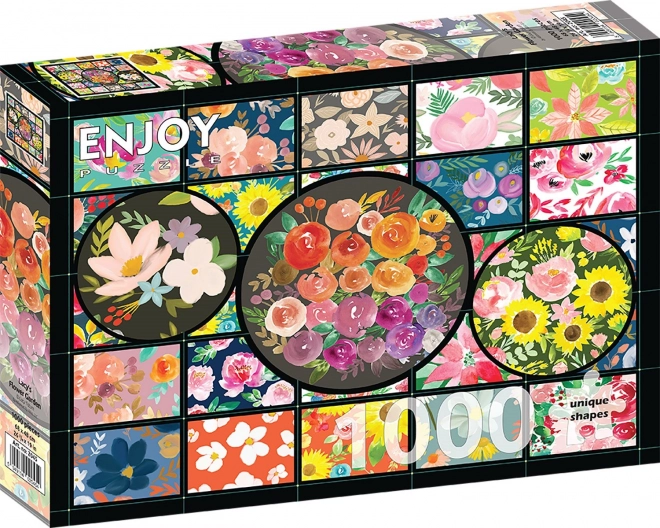 Enjoy Puzzle Blumengarten 1000 Teile