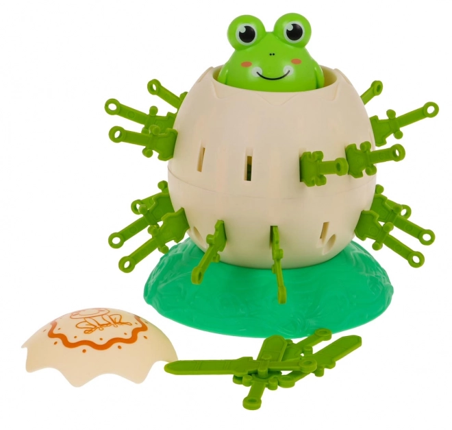 Geschicklichkeitsspiel Springender Frosch für Kinder