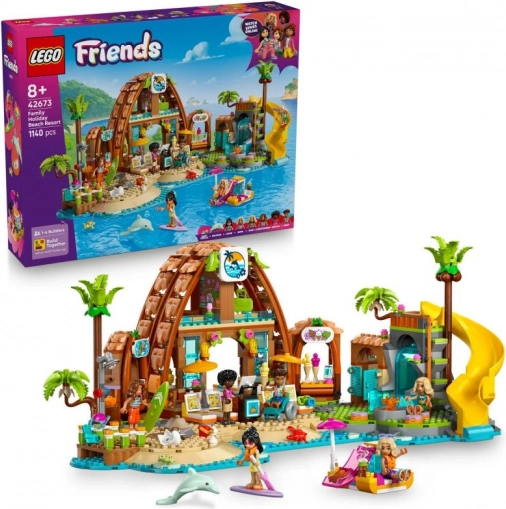 Lego Friends Familienurlaub am Strand
