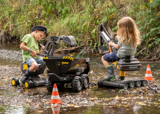 Volvo RollyDigger Kinderbagger Schwarz