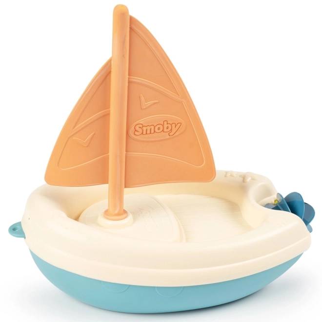 Smoby little green set boot turm-sortierer bioplastik