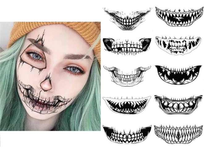 Halloween Tattoo Set