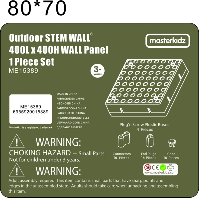 Kreative STEM Wandtafel für draußen von Masterkidz