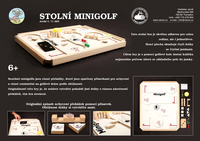 Tisch-Minigolf-Set