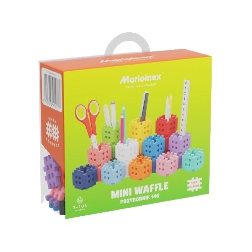 Konstruktionsspielzeug Mini Waffle - Organizer 140 Teile