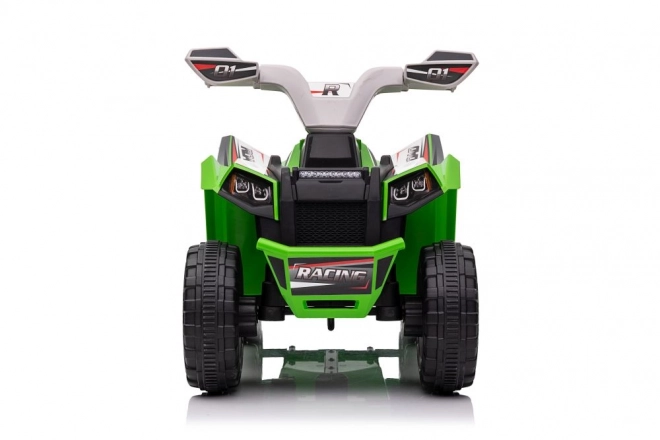 Elektrischer Quad mit Anhänger, grün