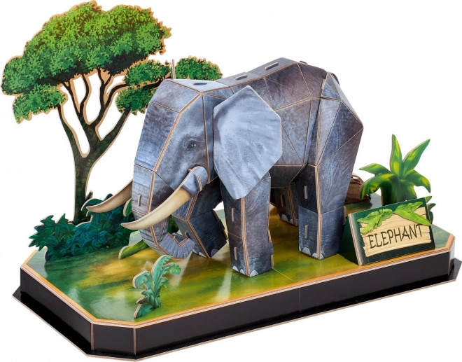 CubicFun 3D Puzzle Elefant