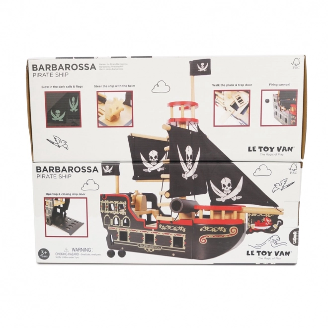 Piratenschiff Barbarossa von Le Toy Van