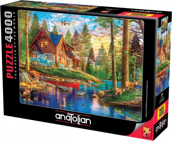 Puzzle Sommerchalet 4000 Teile