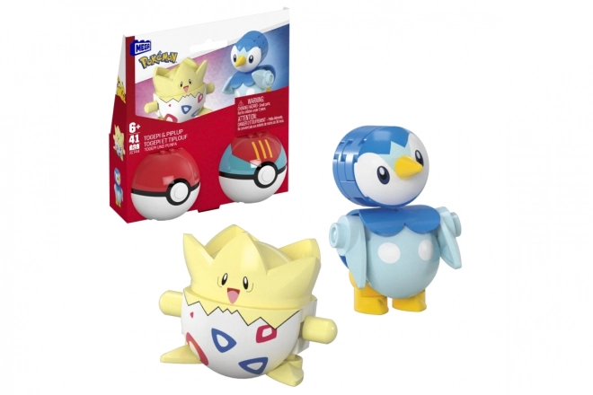 Mega Pokémon Pokéball - Piplup & Togepi