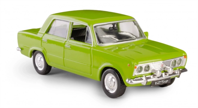 Fiat 125p Oldtimer Modellauto Grün