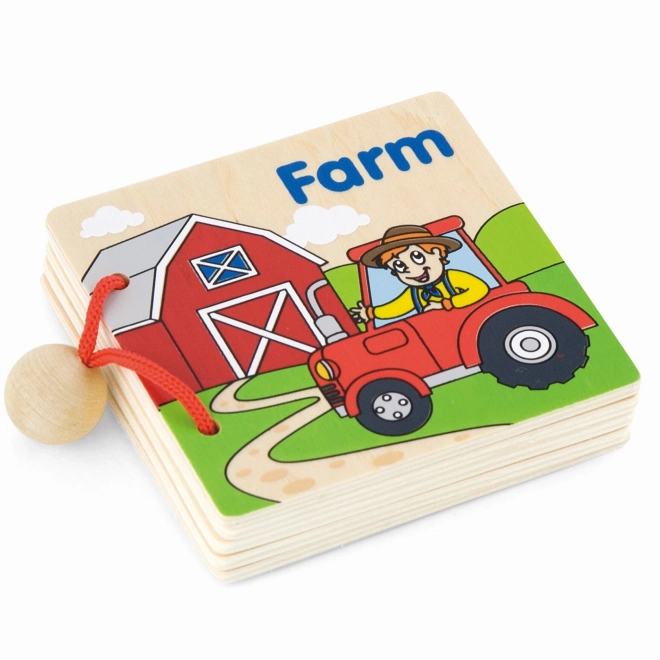 Viga mein erstes Holzbuch für Kleinkinder