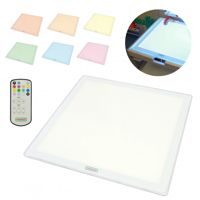 Masterkidz LED-Lichtpanel mit Farbwechsel und Fernbedienung