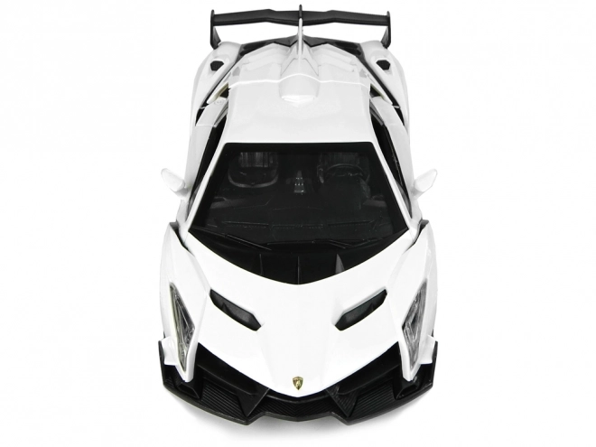 Fernebbildauto Lamborghini Veneno Weiß 1:24 mit Lichtern