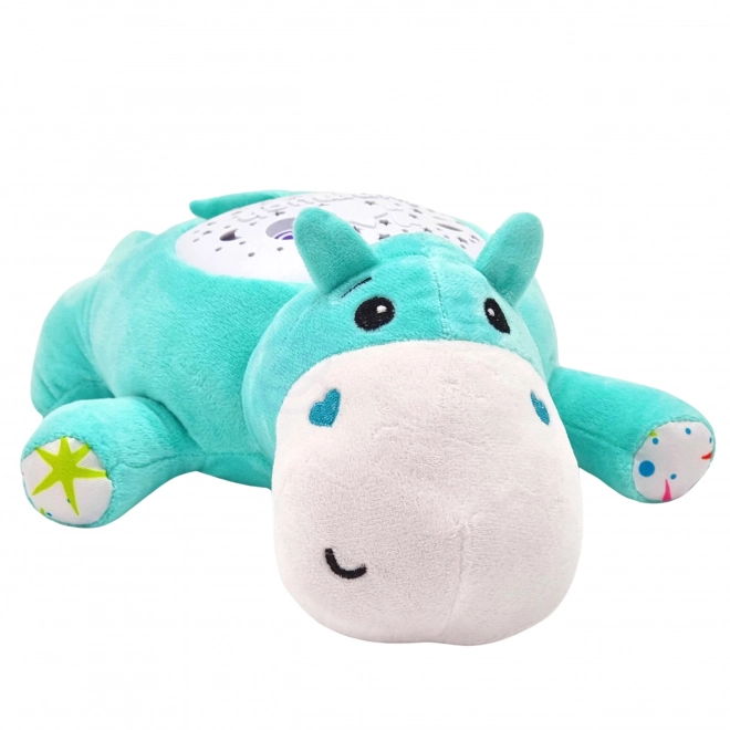 Woopie Baby Kuscheltier Projektor Schlafhilfe Nilpferd