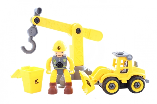 Schraubbares Baukasten-Set mit Spielfigur