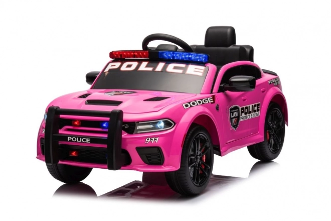 Akku-Auto Polizeiauto Dodge Charger Rosa