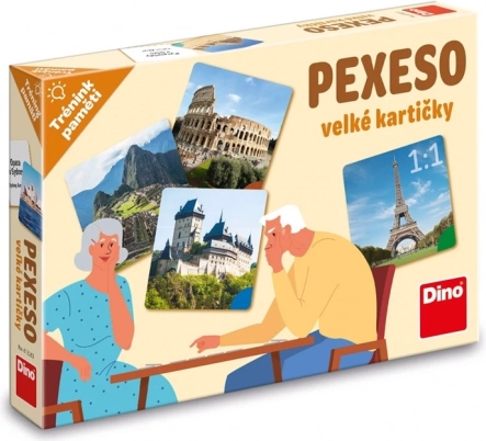 Pexeso Denkmäler von Dino