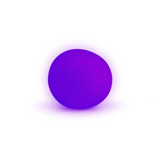 Vier leuchtende Neonfarben