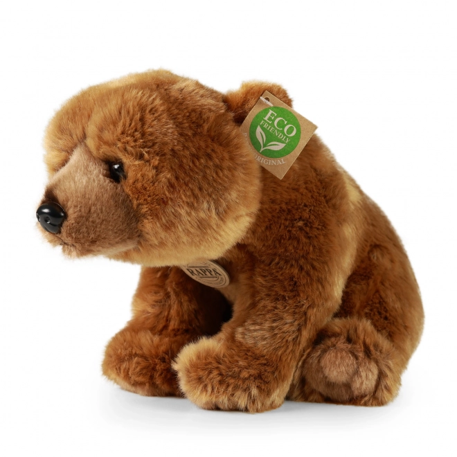 Sitzender Grizzly Plüschbär 30 cm umweltfreundlich