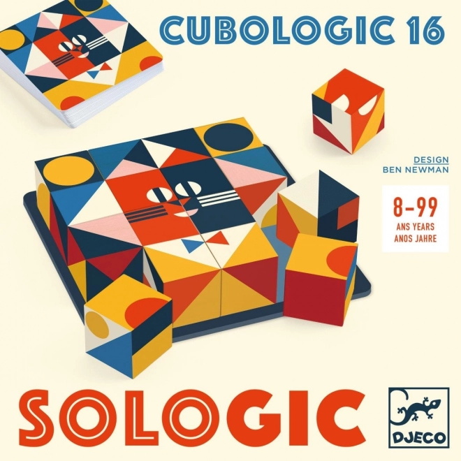 Djeco Sologic Cubologic Puzzle Spiel