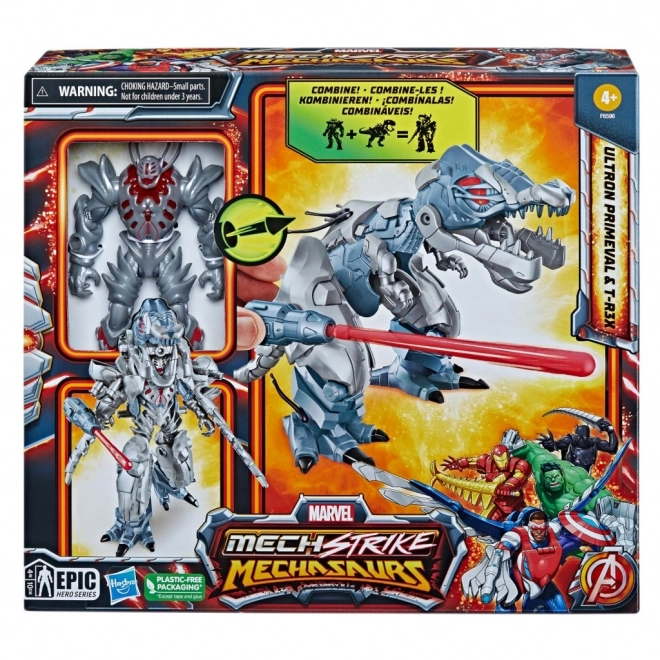 Marvel Mech Strike Ultron T-Rex Figur