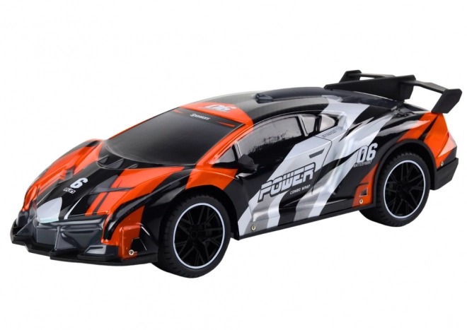 Ferngesteuertes Sportauto 1:10 in Grau-Orange