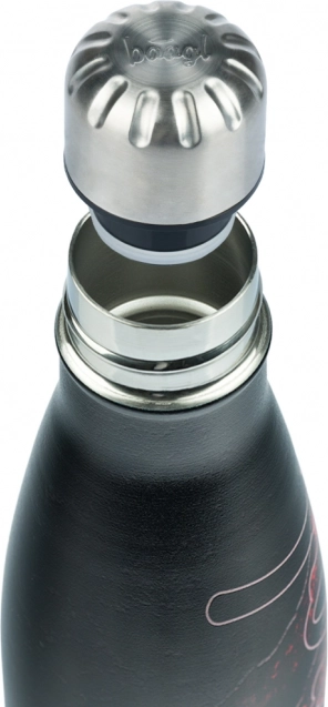 Baagl Thermosflasche mit Metallverschluss Lava 500 ml