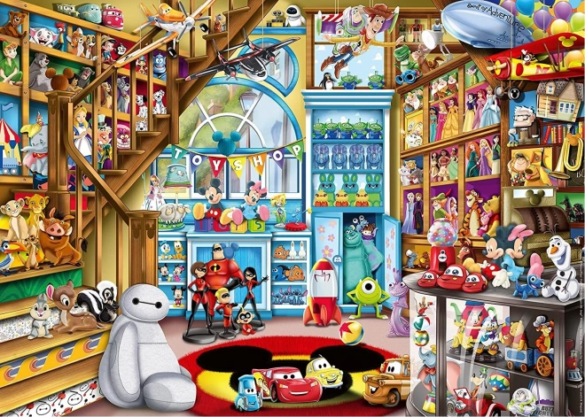 Puzzle mit 1000 Teilen von Disney Welt