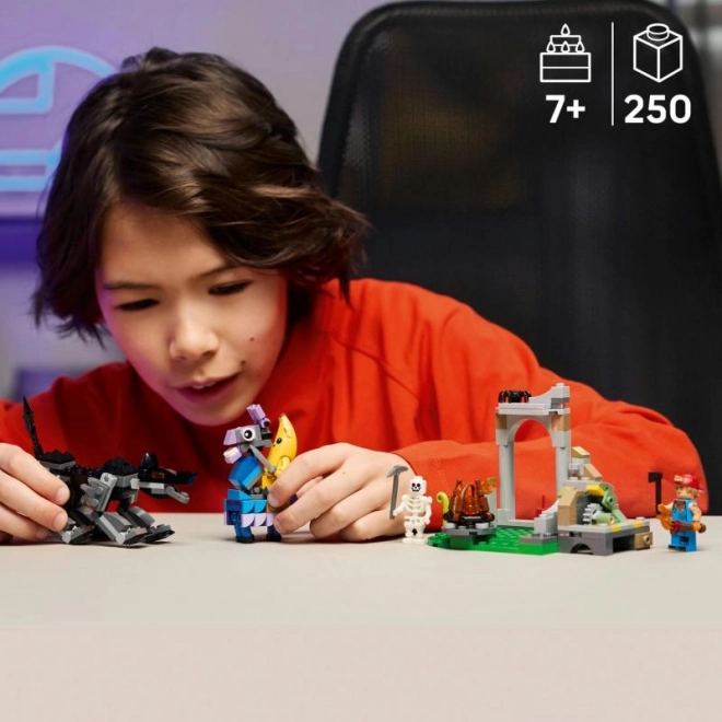 LEGO Fortnite Peely und Sparkplug Camp