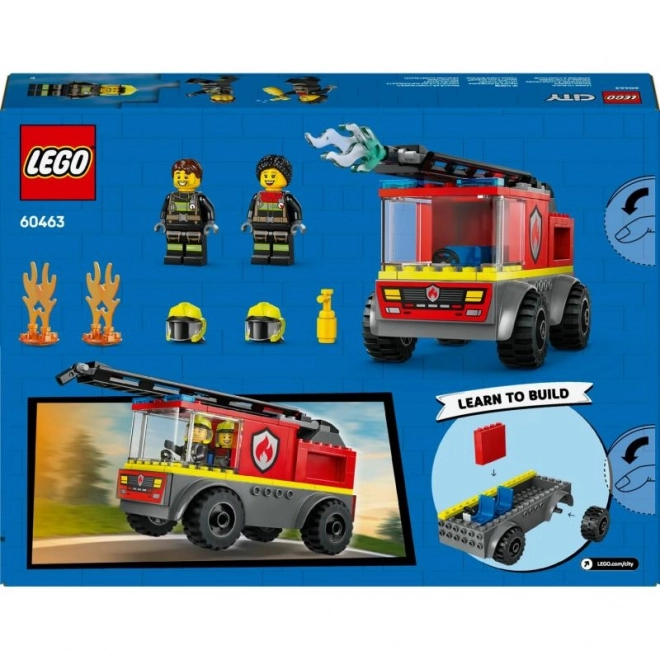 Lego Feuerwehrwagen mit Leiter